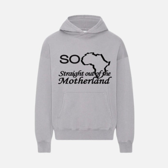 GREY MOTHERLAND HOODIE